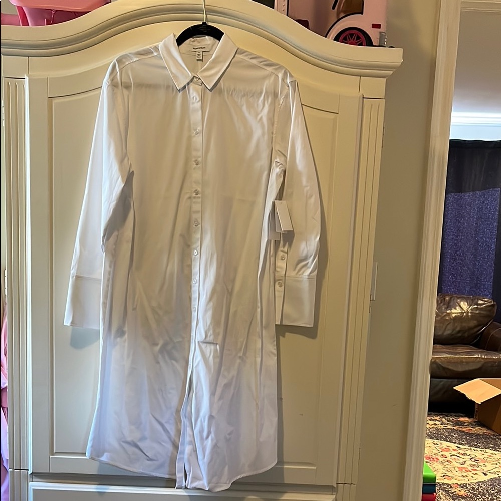 Nordstrom Classic White Shirt Dress